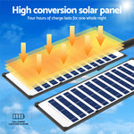 240 Led Solar Street Light Flood Motion Sensor Remote