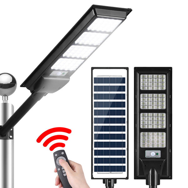  320 LED Solar Street Light Flood Motion Sensor Remote