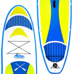 Stand Up Paddle Board 11Ft Inflatable Sup Surfboard Paddleboard Kayak Yellow
