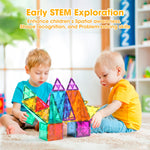 Kids Magnetic Tiles Blocks Building Educational Toys 60PCS