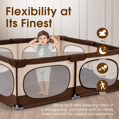 Baby Playpen Kids Safety Gate 150x180cm