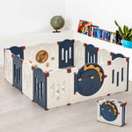Kids Playpen Baby Safety Gate Toddler Fence 14 Panels