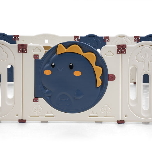 Kids Playpen Baby Safety Gate Toddler Fence 14 Panels