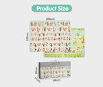 Kids Play Mat Folding XPE Foam Double Pad Non-slip Carpet