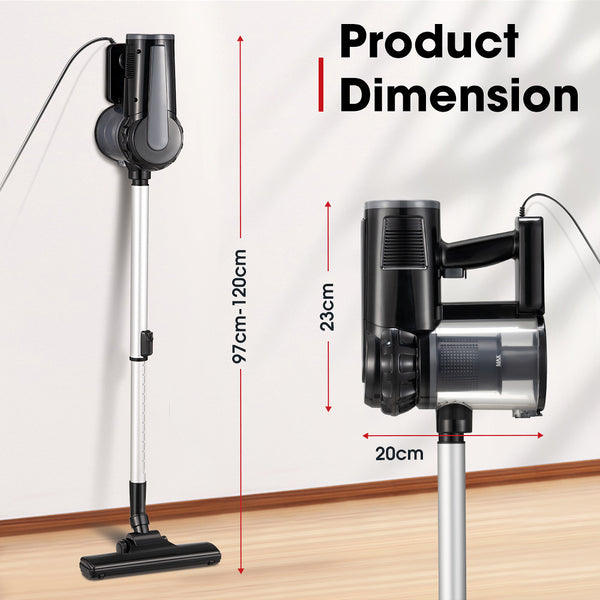  Handheld Vacuum Cleaner Stick Handstick Vac Bagless Corded 15Kpa Suction