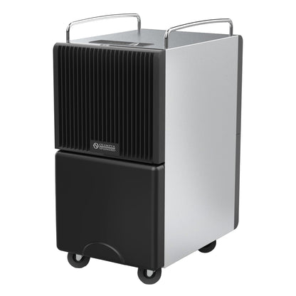 Black carbon 46x32x64cm, side view