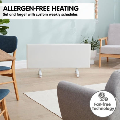 Electric Panel Heater Wi-Fi 102.5x5.5x40cm