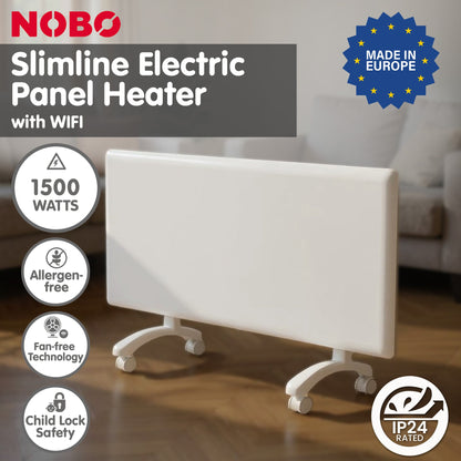 Electric Panel Heater Wi-Fi 102.5x5.5x40cm