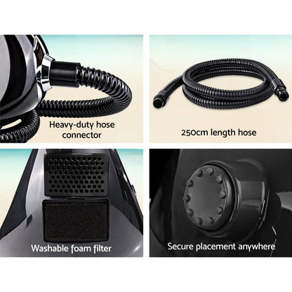 Professional Spray Tan Machine Sunless Tanning Gun Kit Hvlp System Black