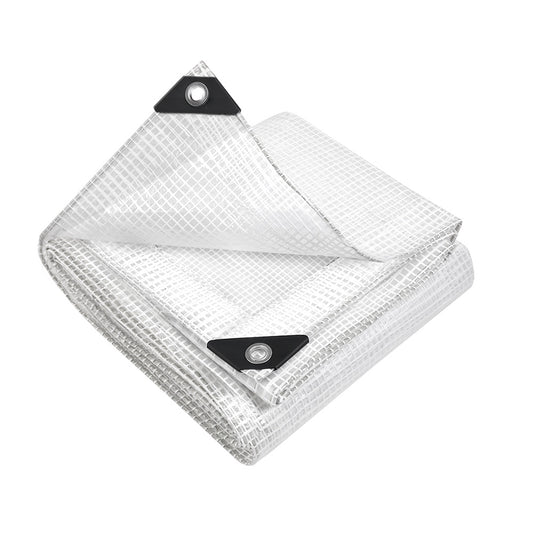 Tarp Tarpaulin 3X4M Canvas Heavy Duty Camping Cover Clear
