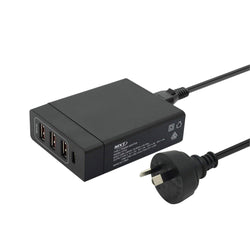 72W Multi USB Port Travel Charger Station