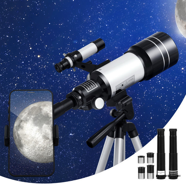  Kids & Adults 150X Hd Astronomy Telescope With Tripod