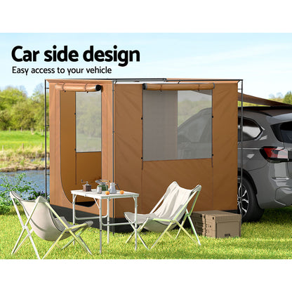 Camping Tent Suv Car Side Awning 2X2M Canopy Outdoor Portable 4Wd