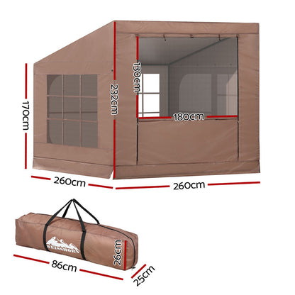 Camping Tent Car Suv Rear Side Canopy Portable Shelter Family Home 4Wd
