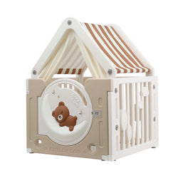 Kids Play Tent Playhouse Castle with Floor Mat 85CMX113CM