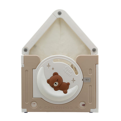 Kids Play Tent Playhouse Castle with Floor Mat 85CMX113CM