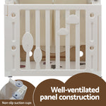 Kids Play Tent Playhouse Castle with Floor Mat 85CMX113CM