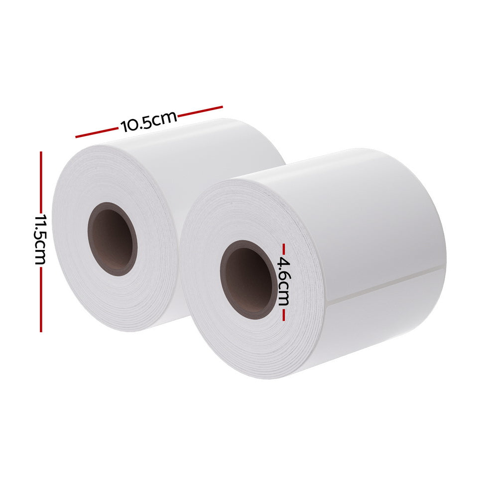 8 Rolls Direct Thermal Labels Paper Printer Paper Barcode