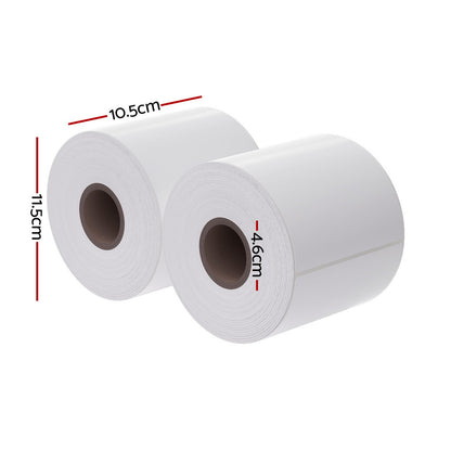 8 Rolls Direct Thermal Labels Paper Printer Paper Barcode