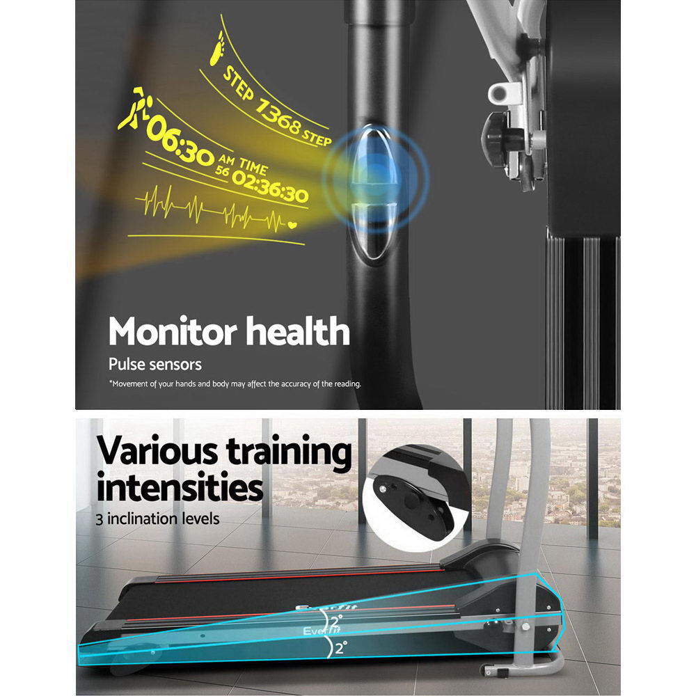 Treadmill Electric Home Gym Fitness Exercise Machine Foldable 360Mm