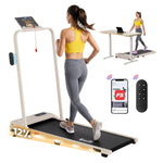 Walking Pad Treadmill 12% Incline Foldable | HomeAndLiving