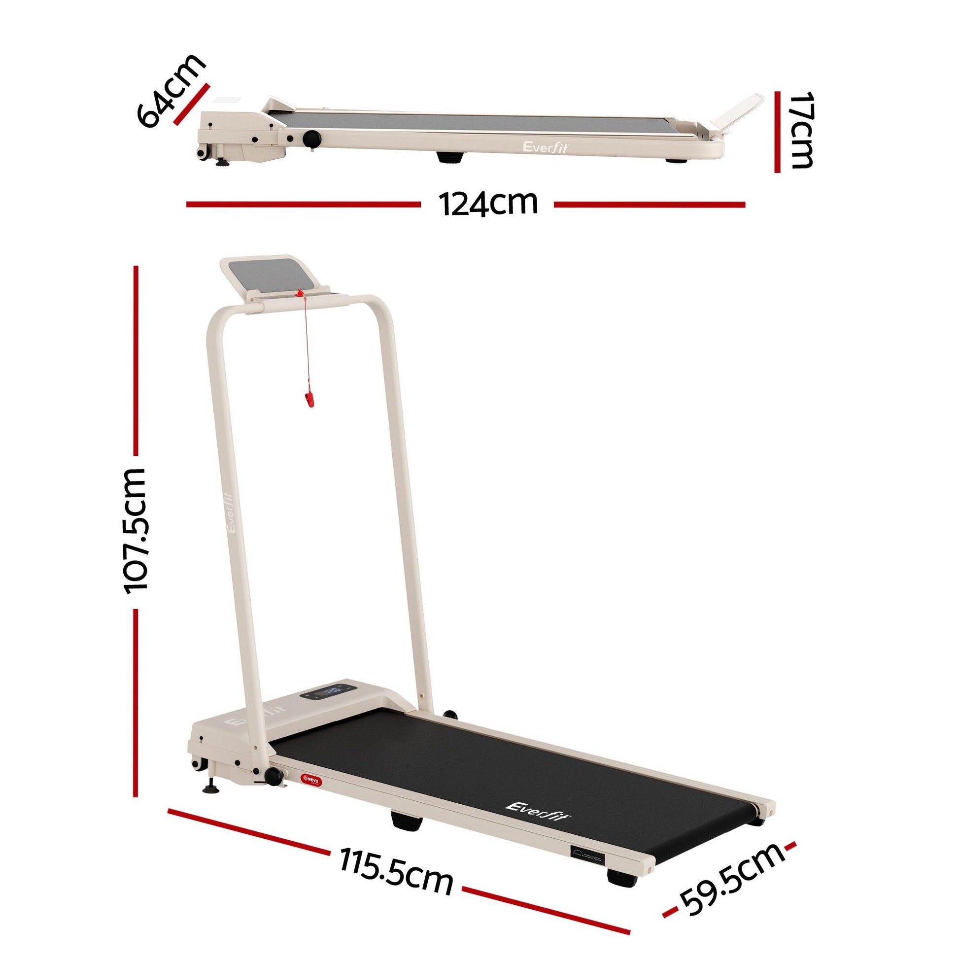 Walking Pad Treadmill 12% Incline Foldable | HomeAndLiving - 3