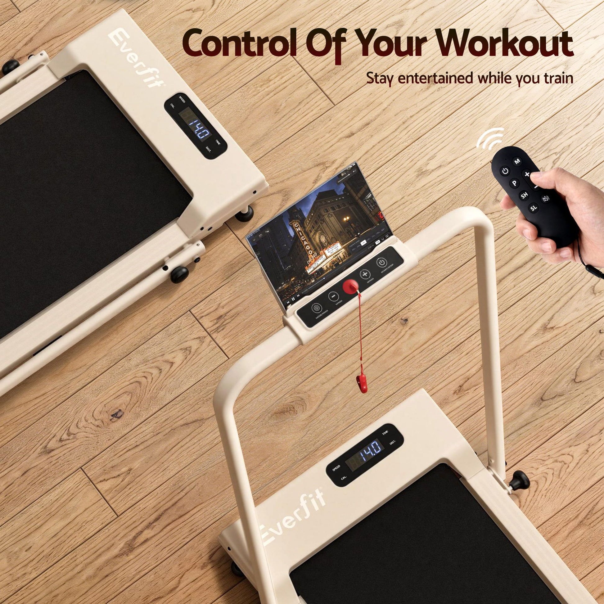 Walking Pad Treadmill 12% Incline Foldable | HomeAndLiving - 9