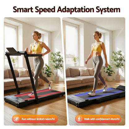 Foldable Walking Pad Treadmill Under Desk | HomeAndLiving