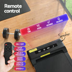 Treadmill Electric Walking Pad Under Desk Home Gym Fitness 400Mm Grey