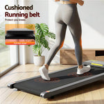 Treadmill Electric Walking Pad Under Desk Home Gym Fitness 400Mm Grey