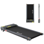 Treadmill Electric Walking Pad Under Desk Home Gym Fitness 400Mm Grey