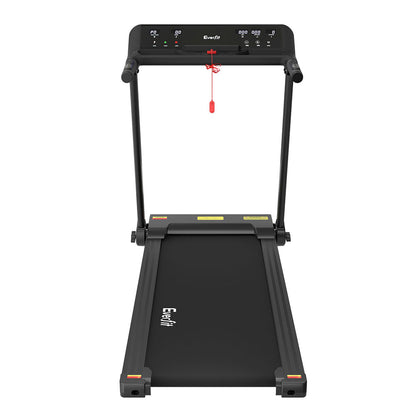Sleek Foldable Electric Treadmill - 450MM Black