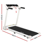 Foldable Treadmill - Home Gym Fitness 450mm White