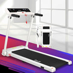 Foldable Treadmill - Home Gym Fitness 450mm White