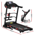 Modern Electric Treadmill with Sit-Up Bar