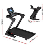 Foldable Treadmill 500mm Belt Auto Incline | HomeAndLiving