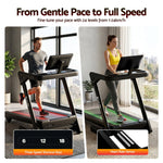 Foldable Treadmill 500mm Belt Auto Incline | HomeAndLiving