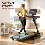 Foldable Treadmill 500mm Belt Auto Incline | HomeAndLiving