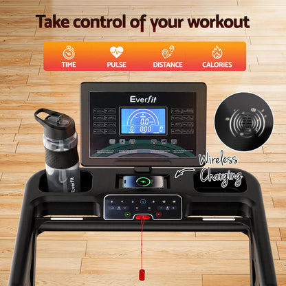 Foldable Treadmill 500mm Belt Auto Incline | HomeAndLiving - 9