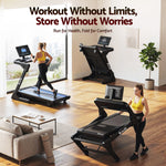 Foldable Treadmill 500mm Belt Auto Incline | HomeAndLiving