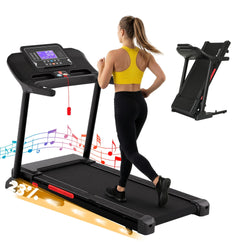 Treadmill Electric Auto Incline Home Gym Fitness Exercise Machine 520Mm