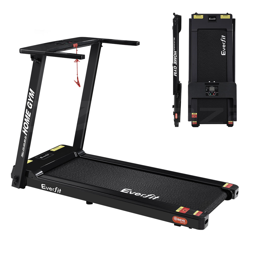 Treadmill Electric Home Gym Fitness Exercise Fully Foldable 420Mm Black