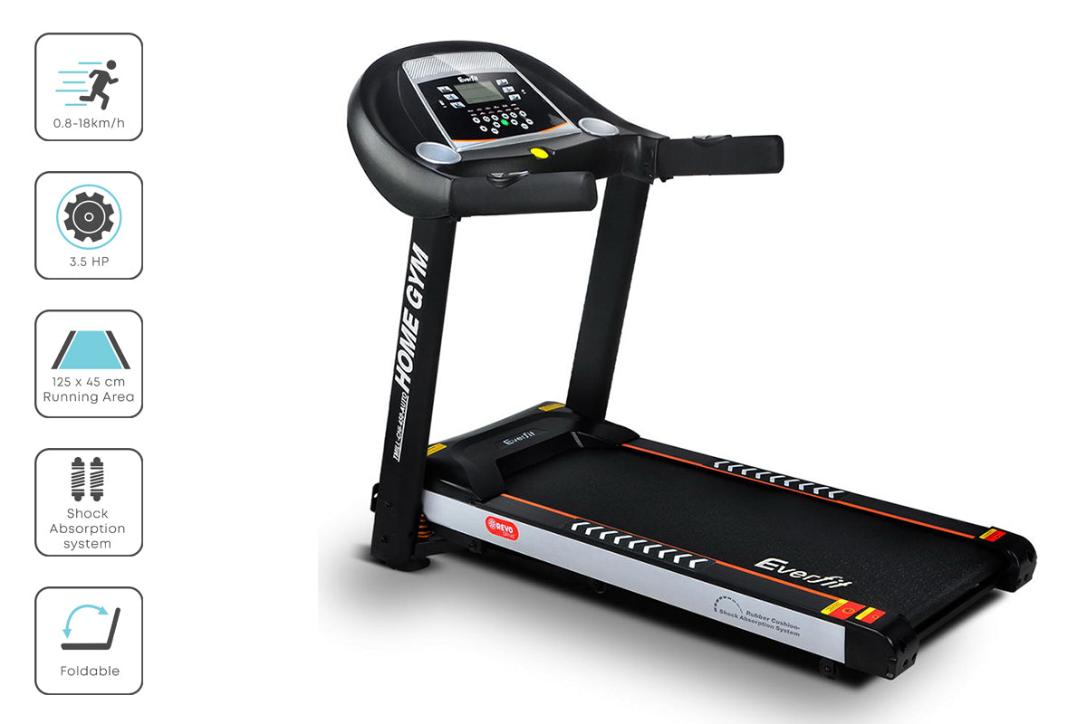 Treadmill Electric Auto Incline Home Gym Fitness Exercise Machine 450Mm