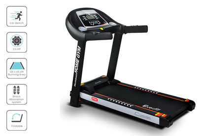 Treadmill Electric Auto Incline Home Gym Fitness Exercise Machine 450Mm
