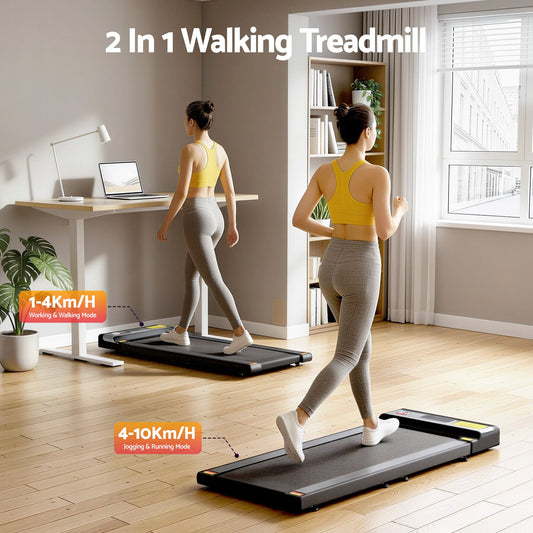 Electric Foldable Treadmill - Compact Fitness Pad