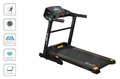 Treadmill Electric Home Gym Fitness Exercise Machine Foldable 400Mm