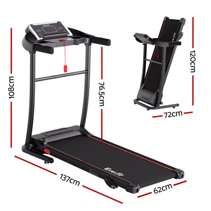 Treadmill Electric Home Gym Fitness Exercise Machine Incline 400Mm
