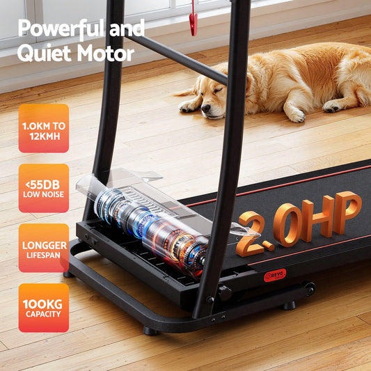 Treadmill Electric Home Gym Fitness Exercise Machine Incline 400Mm