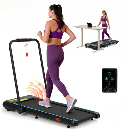 Treadmill Electric Walking Pad Under Desk Home Gym Fitness 420Mm Remote