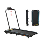 Treadmill Electric Walking Pad Under Desk Home Gym Fitness 420Mm Remote